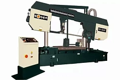 Большая портальная полуавтоматическая гидравлическая мощная двухколонная ленточнопильная машина в Воронеже