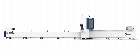 Трубный лазерный станок с тремя патронами и горизонтальной установкой MK-T3W в Воронеже