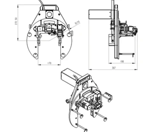 Открытая головка для орбитальной сварки MWG-325 в Воронеже