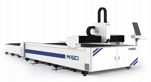 Волоконный лазерный станок для резки с обменной платформой MK-E в Воронеже