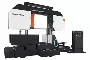 Большая портальная полуавтоматическая гидравлическая мощная двухколонная ленточнопильная машина в Воронеже